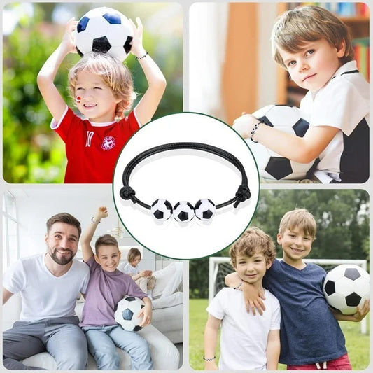 Football Bracelet Captain Soccer Sports Gift Bracelet Inspirational Wristband