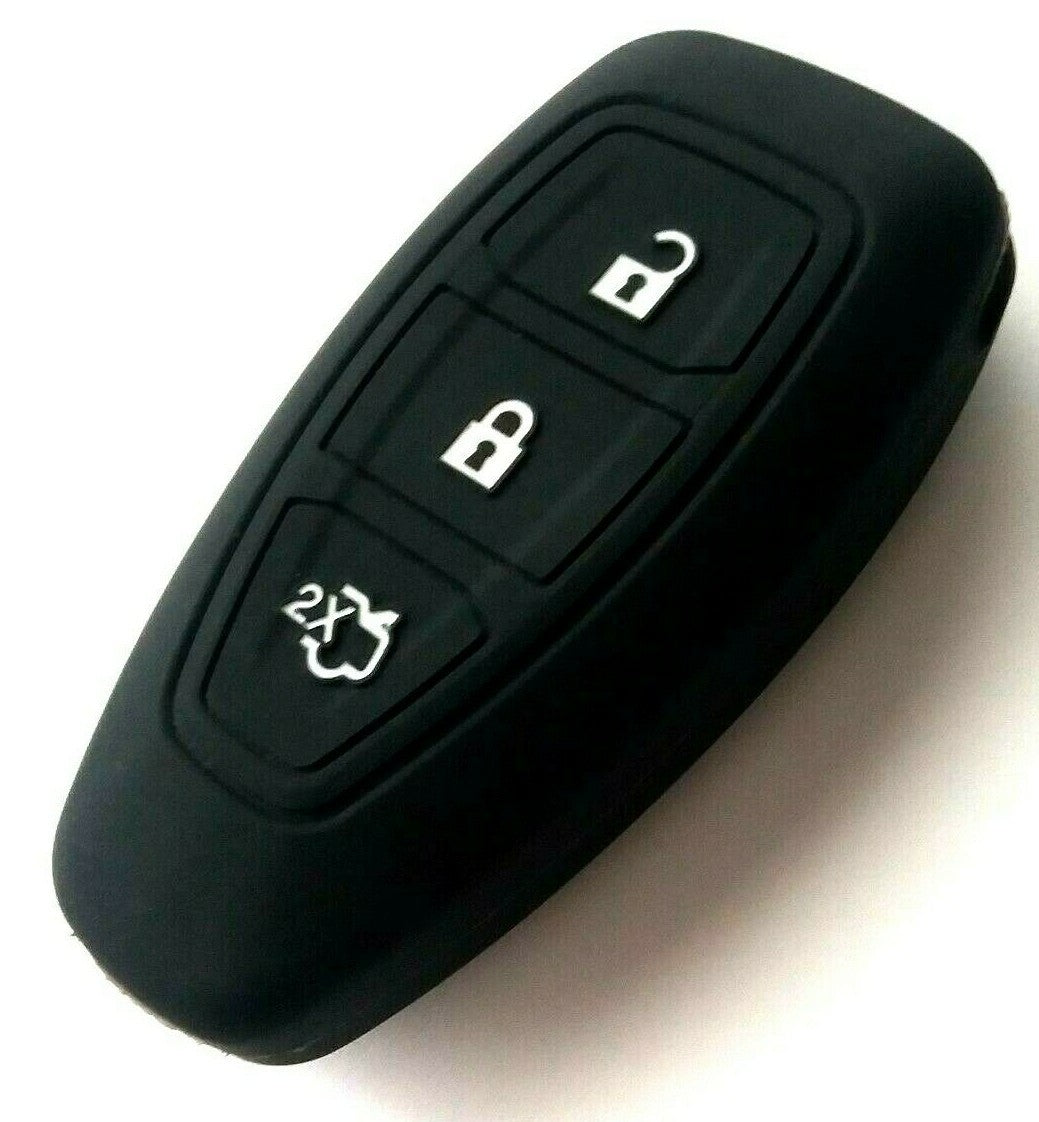 Silicone Key Cover fits for Ford Focus Fiesta C-Max B-Max Kuga Escape