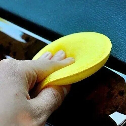 5x Car Waxing Foam Polish Sponges Applicator Detail Washing Pads Wax Soft Sponge