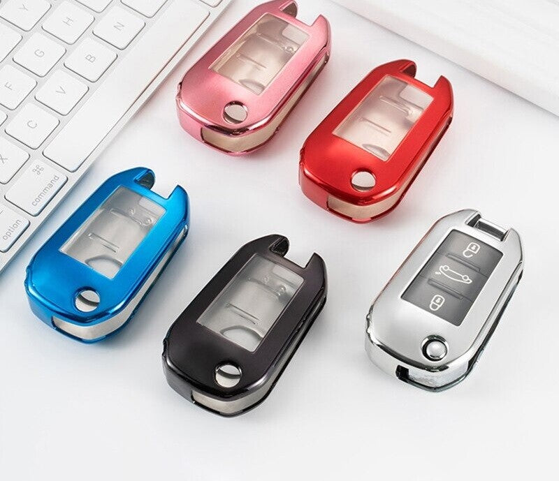 Remote Key Fob Case Cover for Peugeot 3008 208 308 508 408 2008 307 4008