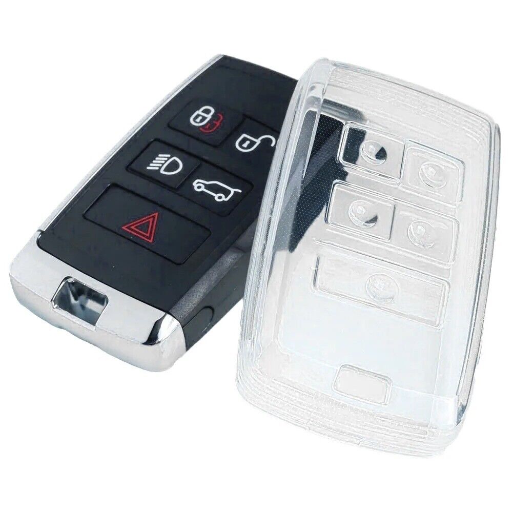 Transparent Car Key Fob Cover Case for Range Rover