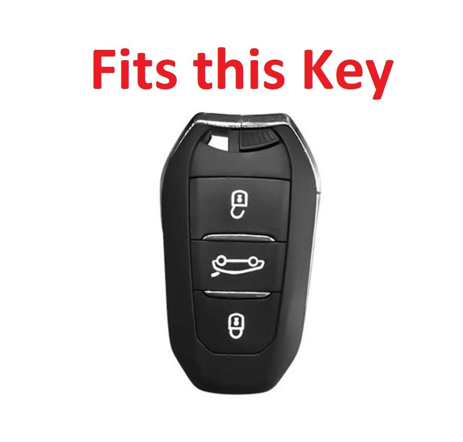 Key Fob Case Cover fits Peugeot 308 3008 508 5008 408 4008 208 301 407