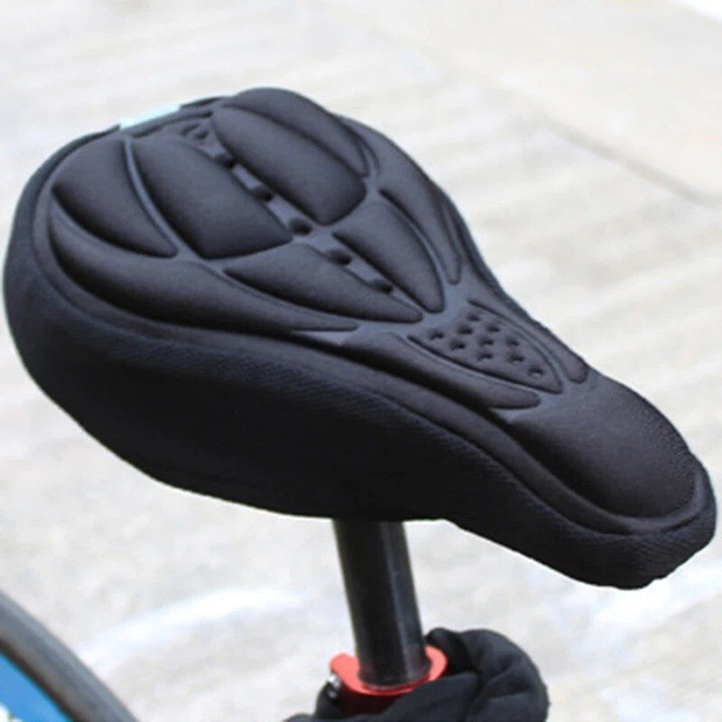 3D Saddle Seat Soft Bike Seat Cover Comfortable Foam Seat Cushion for Bike