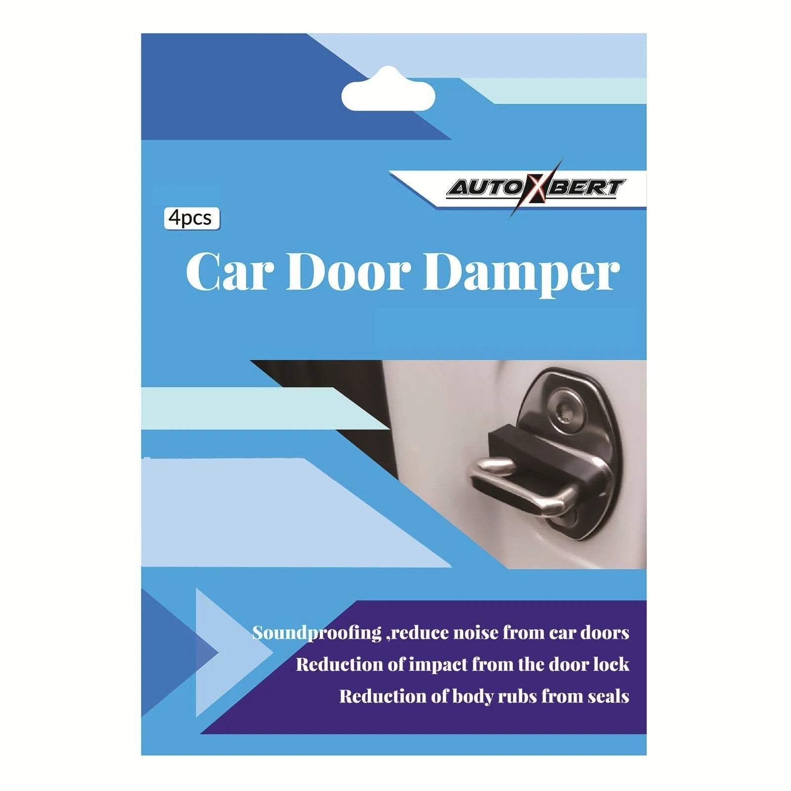 4x Car Door Lock Sound Deadener Damper Buffer for Opel Vauxhall Astra Zafira