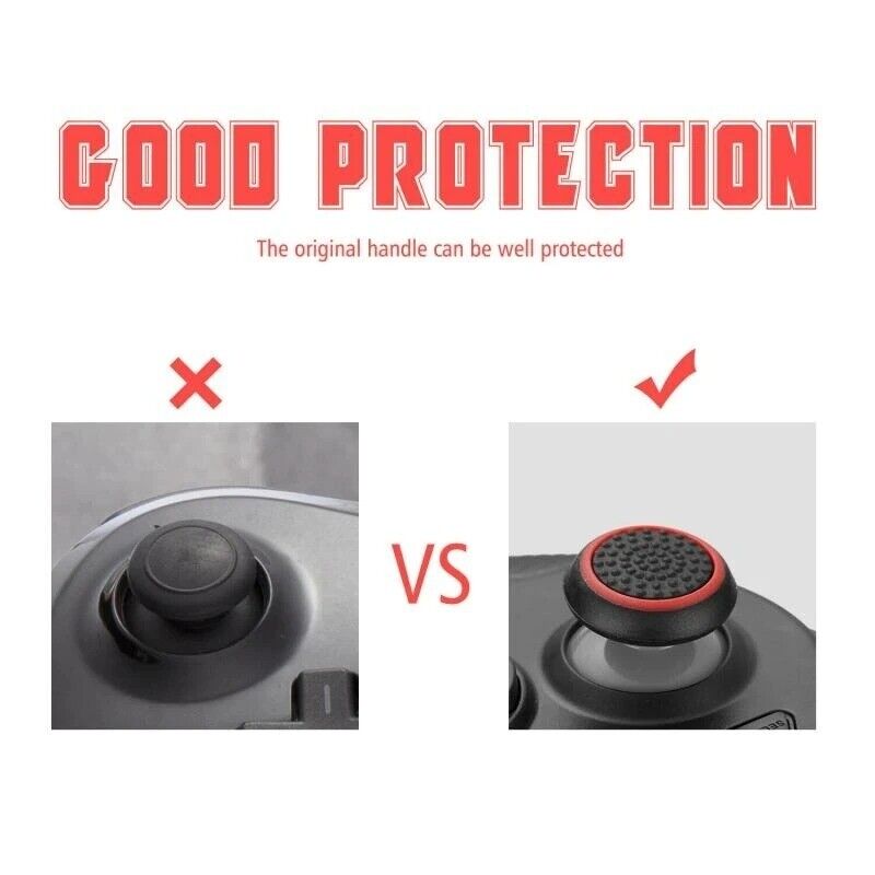 2x Non-Slip Analog Joystick Thumbstick Thumb Stick Grip Caps PS3 PS4 PS5 Xbox