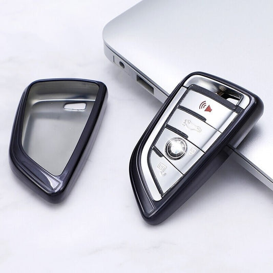 TPU Remote Key Case Cover for BMW X1 X5 X6 X5M X6M F Class 1 2 7 Series