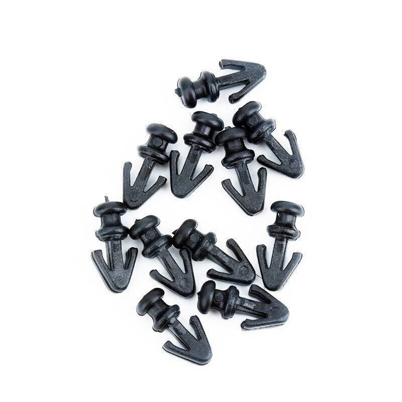 10x Car Door Seal Sealing Strip Clips Lower Weatherstrip Auto Fastener Rivets