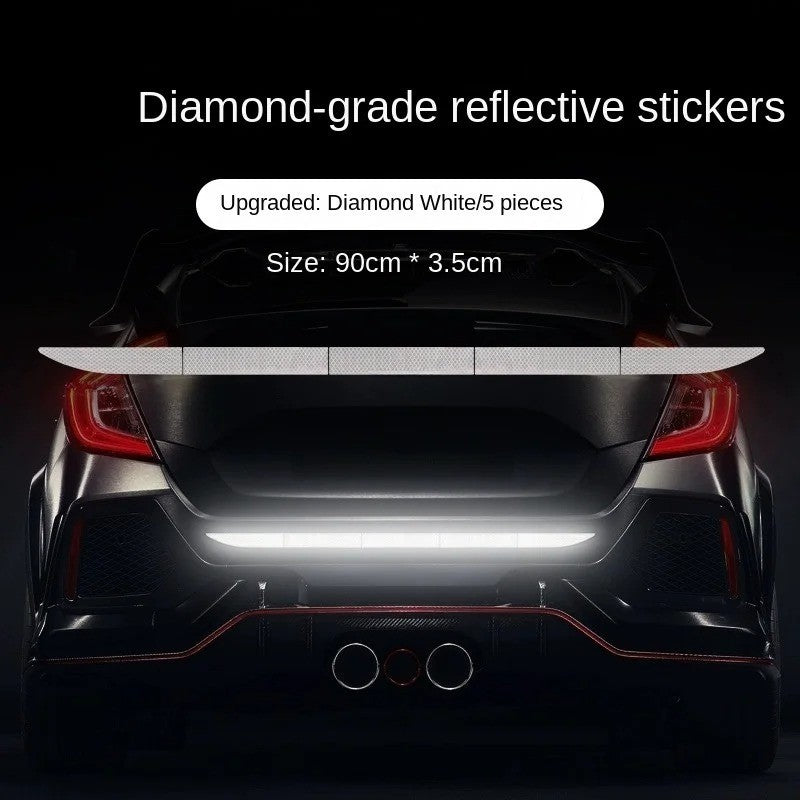 Car Sticker Reflective Warning Safety Tape Anti Collision Reflective Sticker
