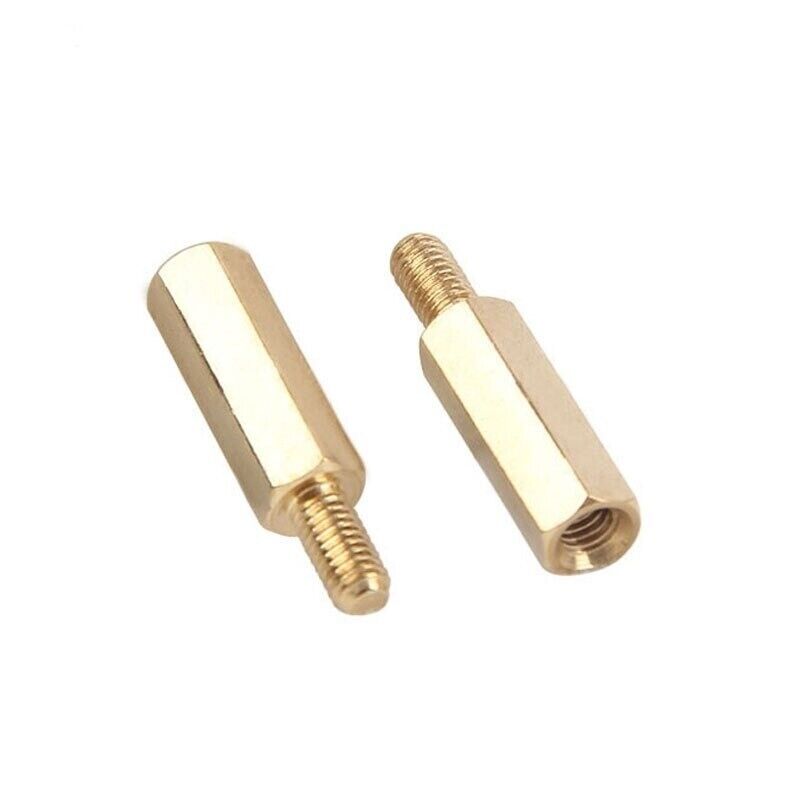 Hex Brass Standoff Spacer Screw Pillar PCB PC M2 3mm - 30mm Computer Motherboard