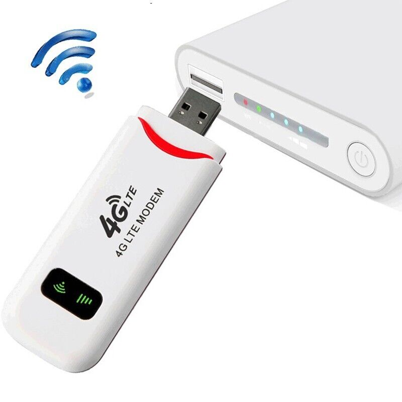 4G LTE Wireless Router USB Dongle 150Mbps Modem Mobile Broadband Sim Card