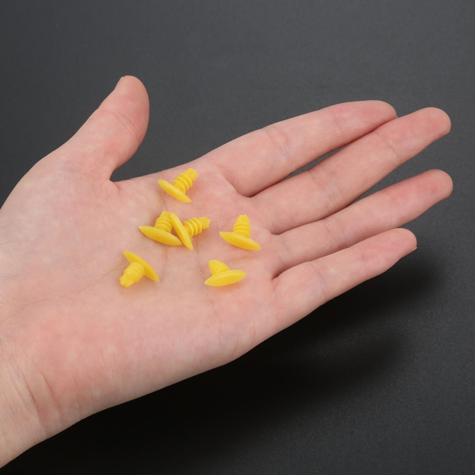 10x Weatherstrip Retainers Rivet Clips 5.4mm for BMW Toyota Honda Mazda