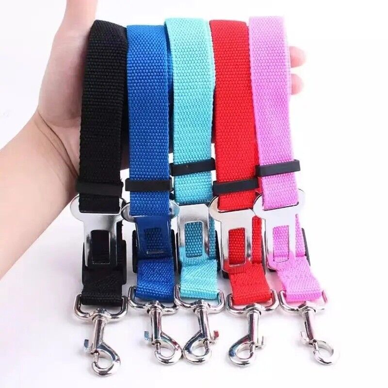 Dog Car Seat Belt Safety Protector Travel Pets Accessories Dog Leash