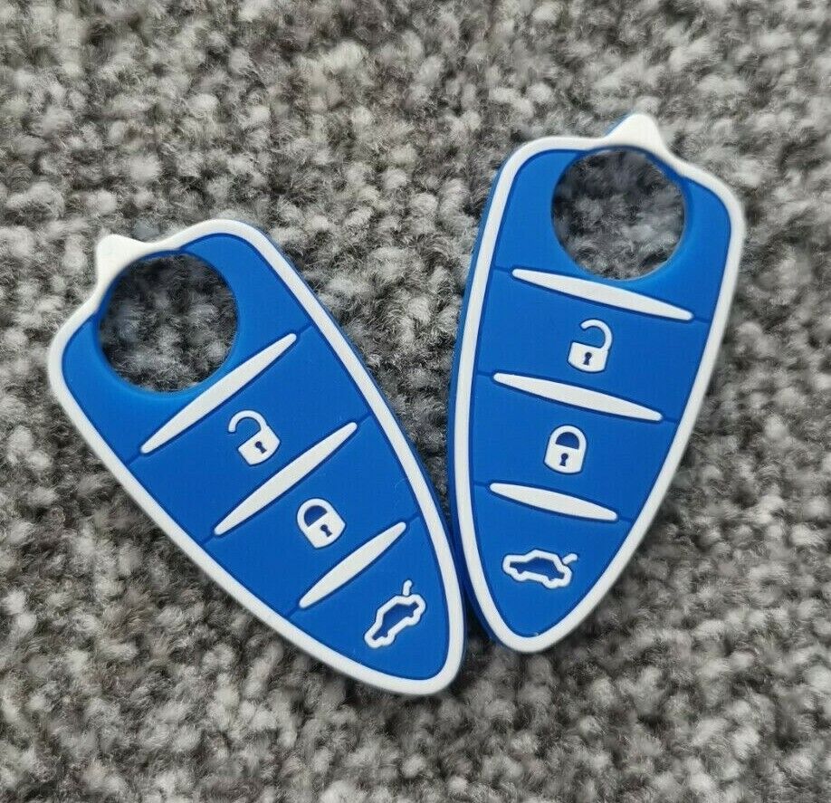 3 Button Remote Key Fob Rubber Pad for Alfa Romeo GTO 159 156 Mito Giulietta 