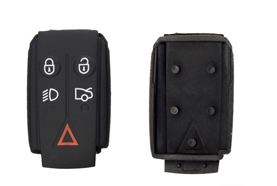 Jaguar XF XK XKR X S-Type 5 Button Remote Key Fob Rubber Pad Replacement Repair