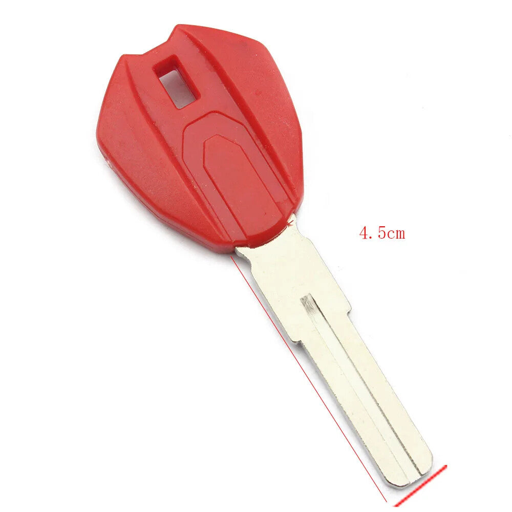 Motorcycle Uncut Blade Key for Ducati Streetfighter 1100S 848 Monster 1100 S EVO