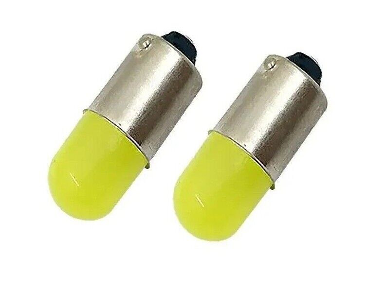 BA9S T11 T4W T5 1895 233 Round 3D COB LED Car License Plate Light