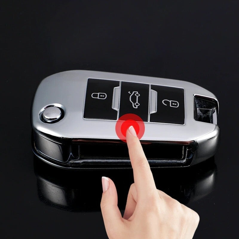 Remote Key Fob Case Cover for Peugeot 3008 208 308 508 408 2008 307 4008
