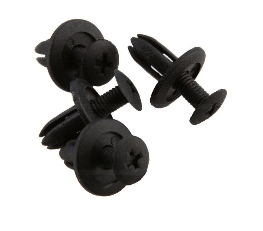 100x Plastic Clips for Fender Bumper Trim Door Panel