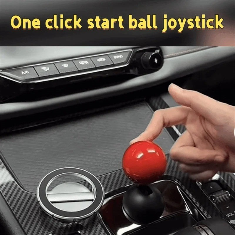 Car Start Stop Lever Start Button Push Start Auto Ignition Button Cover