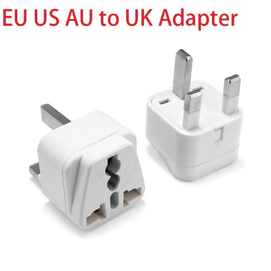 Universal Adapter EU US AU to UK Plug Converter Power Socket 13A 250V