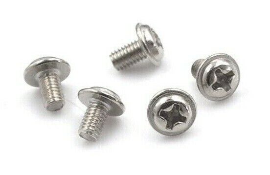 10x 6.5mm Brass Standoff 6-32 M3 PC Motherboard Riser + Screws + Washers