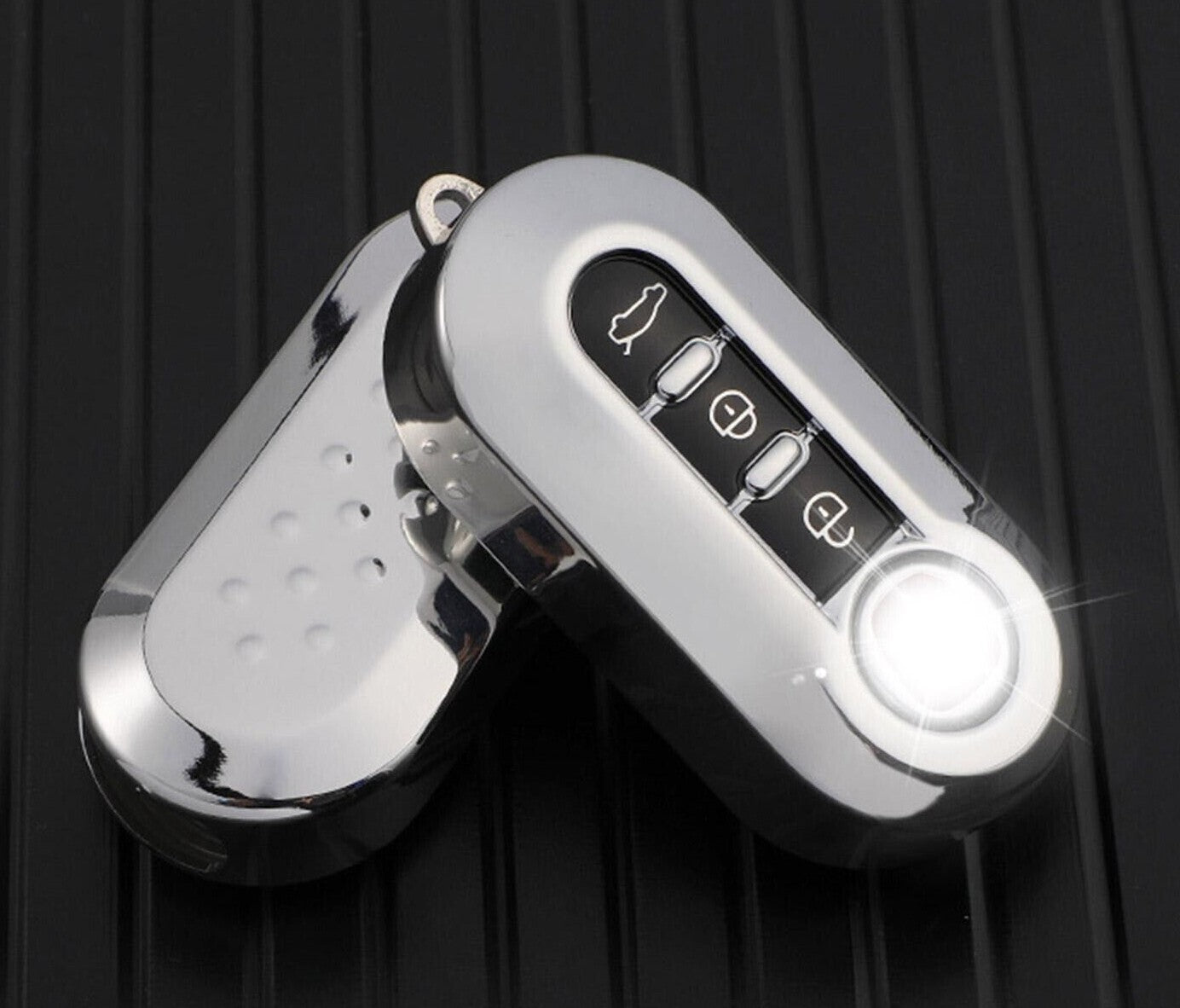 TPU Remote Key Case Cover for Fiat 500 Panda Punto Bravo Ducato 500L Protector