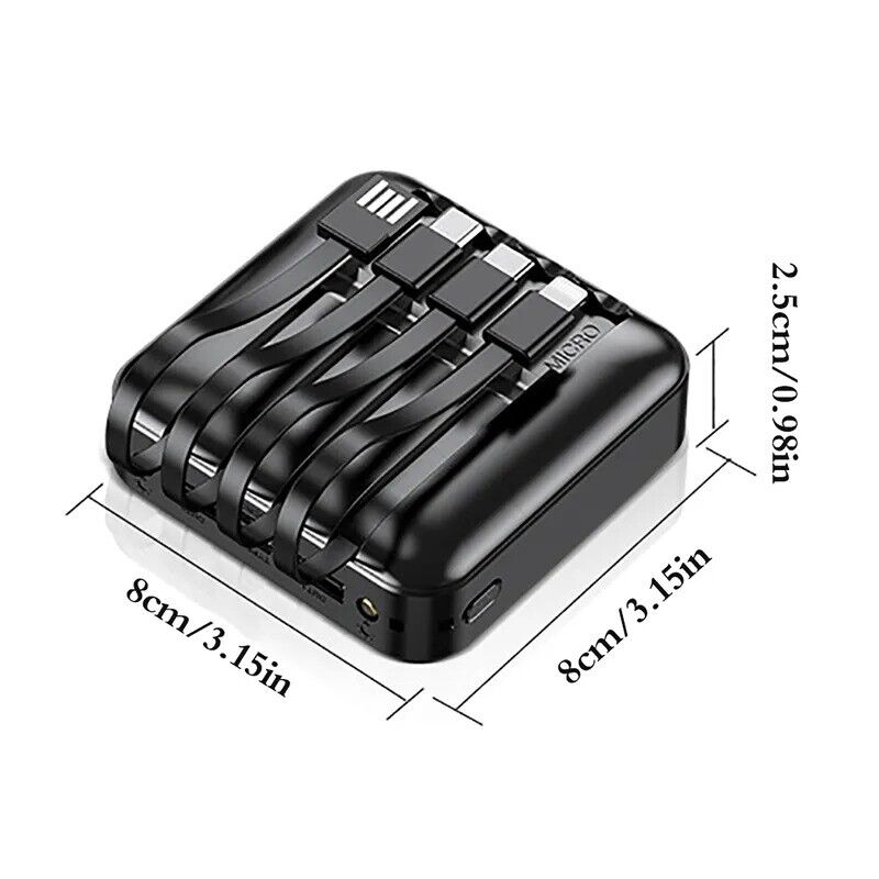 Power Bank Case 4 in 1 for Batteries