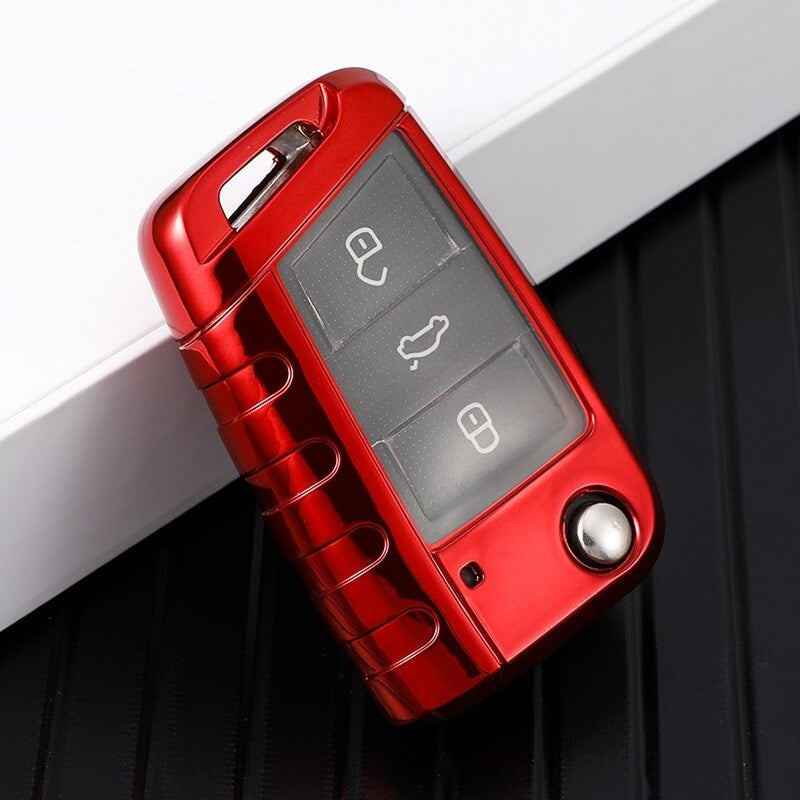 Remote Key Cover for VW Volkswagen Polo Golf 7 MK7 Tiguan for Skoda Octavia A7