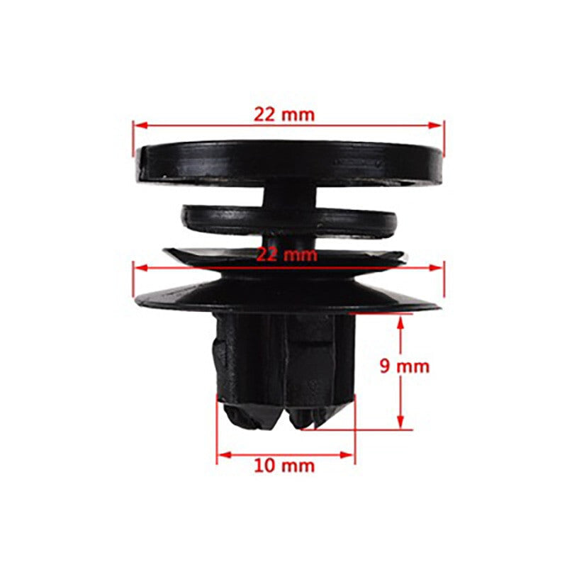 5x Door Retainer Clips Flat for VW Jetta Golf B5 3B0868243