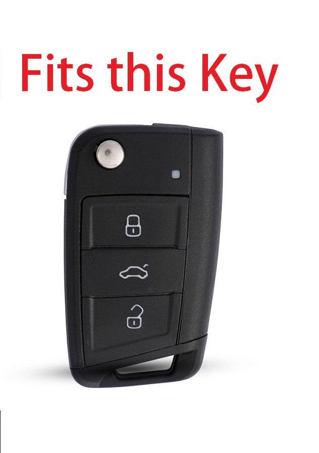 VW Volkswagen Polo Golf 7 MK7 Tiguan for Skoda Octavia Remote Key  Fob Cover