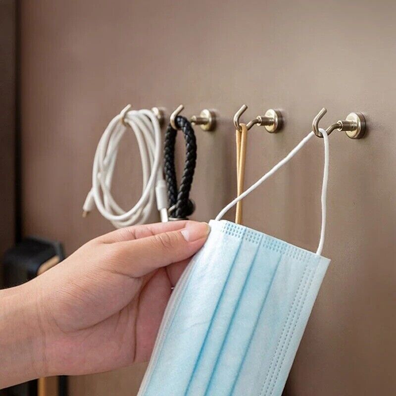 1x Magnetic Hook Multi-Purpose Storage Home Kitchen Bar Storage Hook