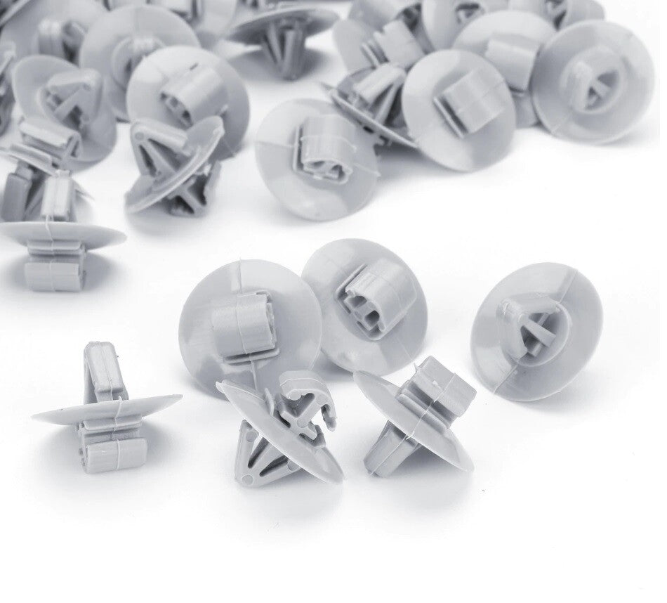 10x Side Moulding Lower Protection Door Clips for Vauxhall Vivaro Renault Trafic