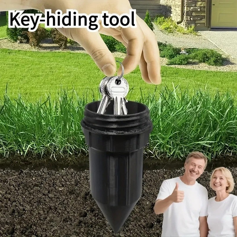 Garden Key Hider Realistic Underground Watering Can Key Safe No Battery Needed