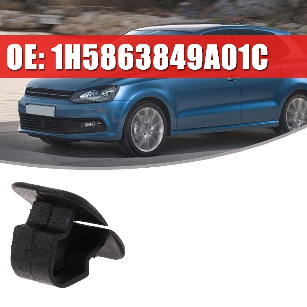 2x Hood Bonnet Insulation Clips VW Polo Tiguan Passat B5 B6 SEAT Leon 2 Skoda