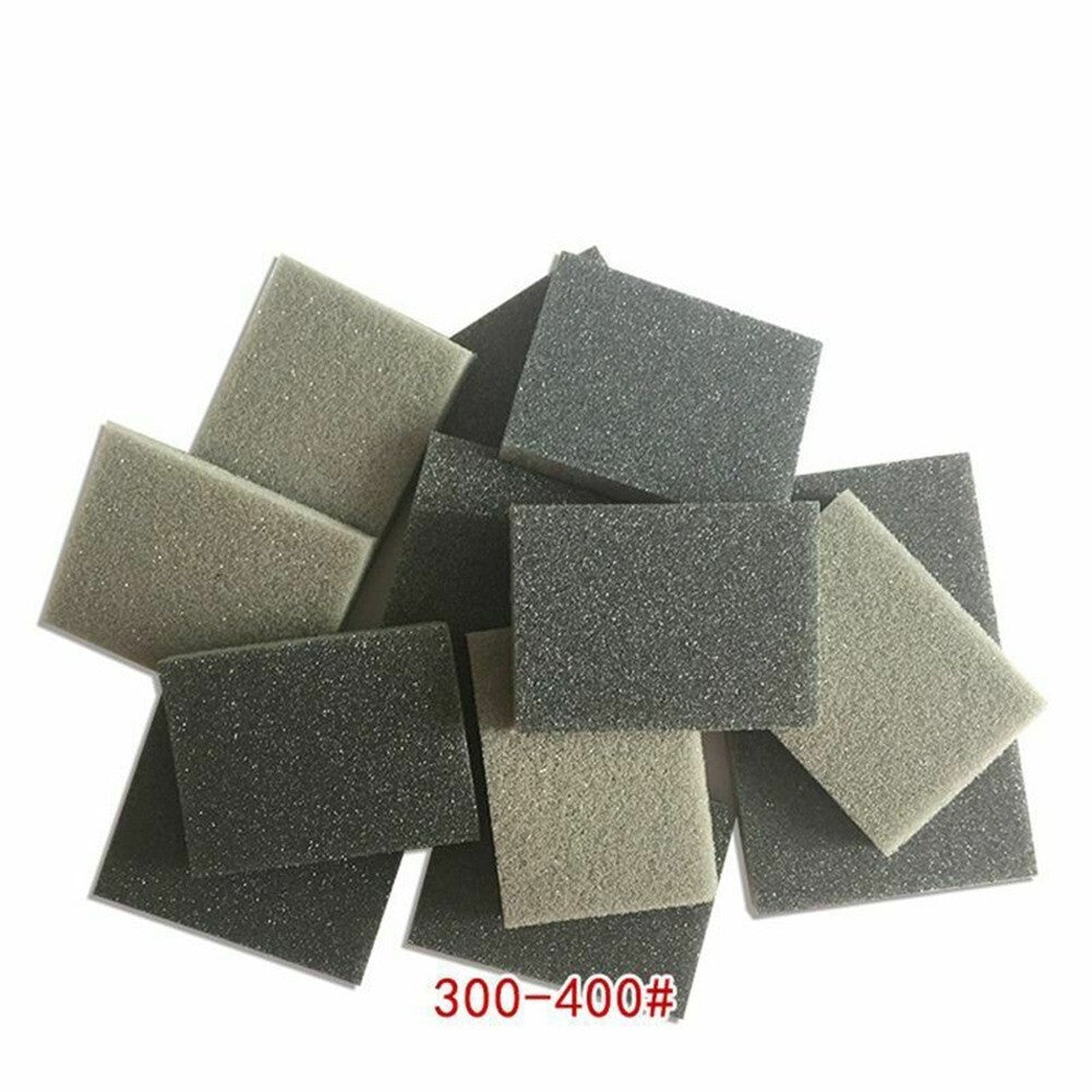 1x Sponge Sandpaper Wet Dry Polishing Grinding Fiberglass Plastic Molding