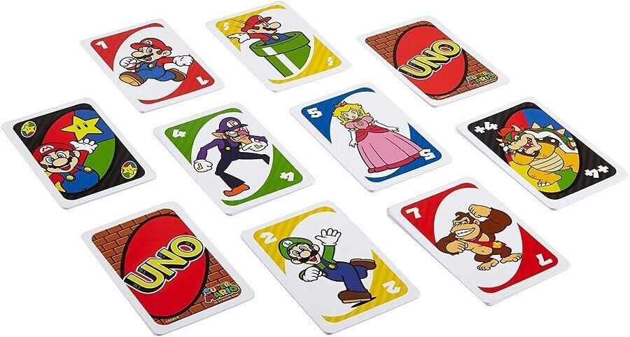  Super Mario Card Game Family Kids Card Game Birthday Present Gift Fun