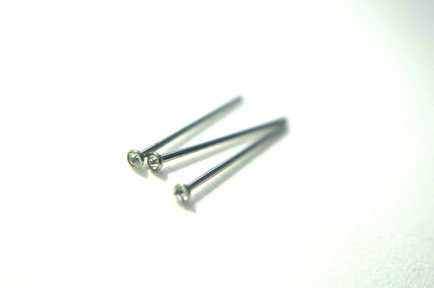 New Crystal Surgical Steel Nose Stud