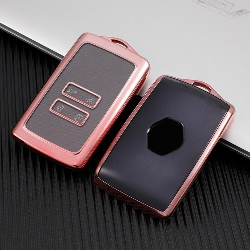 Remote Key Case Cover for Renault Koleos Zoe Megane 4 RS Captur Kadjar Arkana