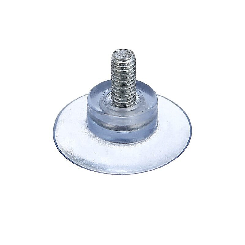M6 Clear Nut Thumb Screw Suction Cups Pad Suckers for Bathroom Kitchen Bedroom