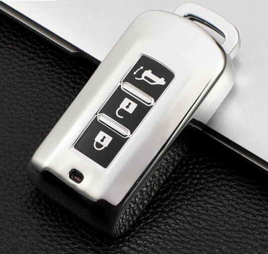 Key Case Cover for Mitsubishi Outlander 2014 Pajero Delica TPU Car Key Cover