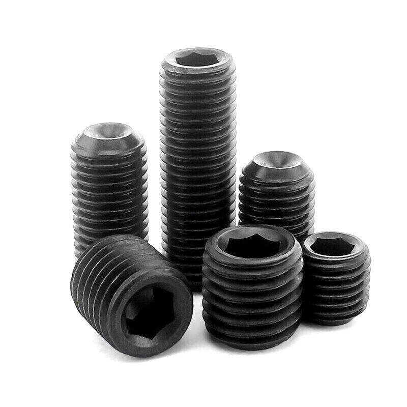 Black Allen Screws M3 M4 M5 M6 M8 Black Small Allen Screws