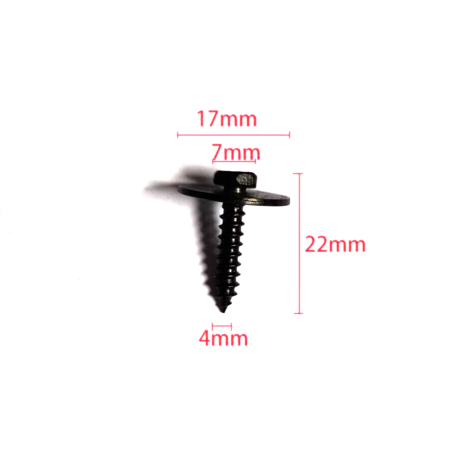20x 19mm Self Tapping Tapper Screw Washer Phillips Hex Head 7mm Screws