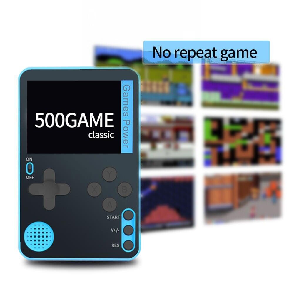 Video Game Console Portable Game Built-in 500 Classic Games for Kids Adults