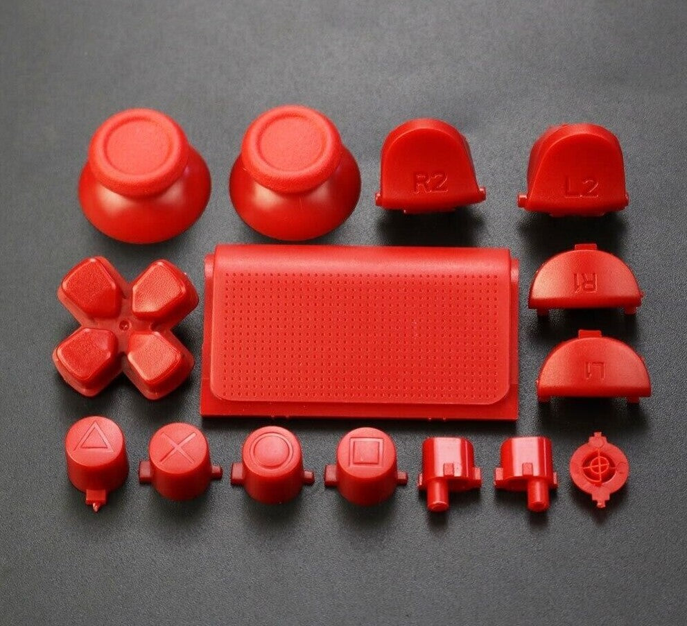Remote Controller Buttons Full Set 11 colours for PS4 Pro Slim Sony PlayStation