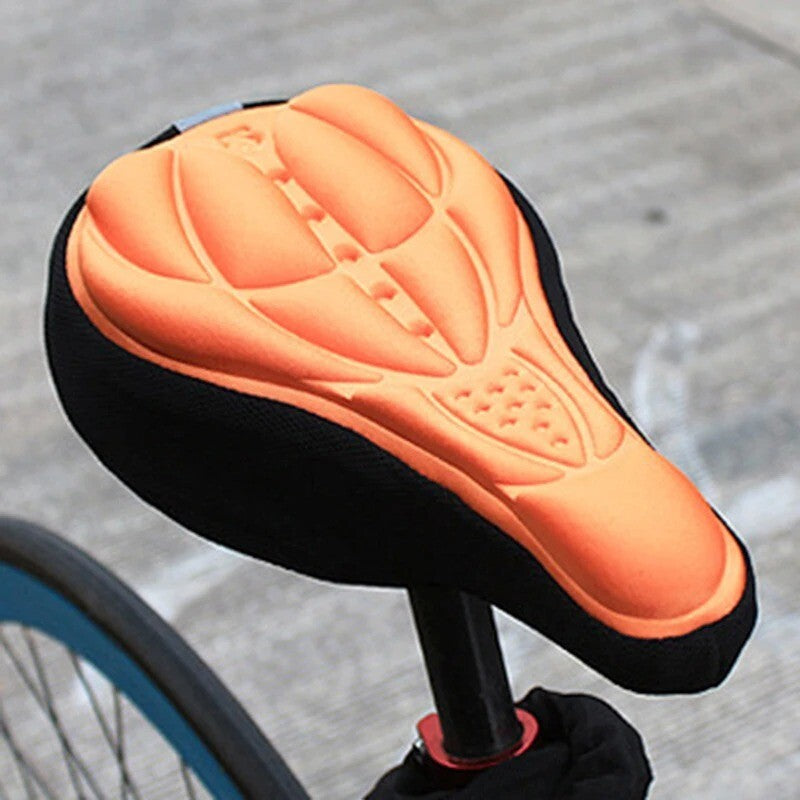 3D Saddle Seat Soft Bike Seat Cover Comfortable Foam Seat Cushion for Bike