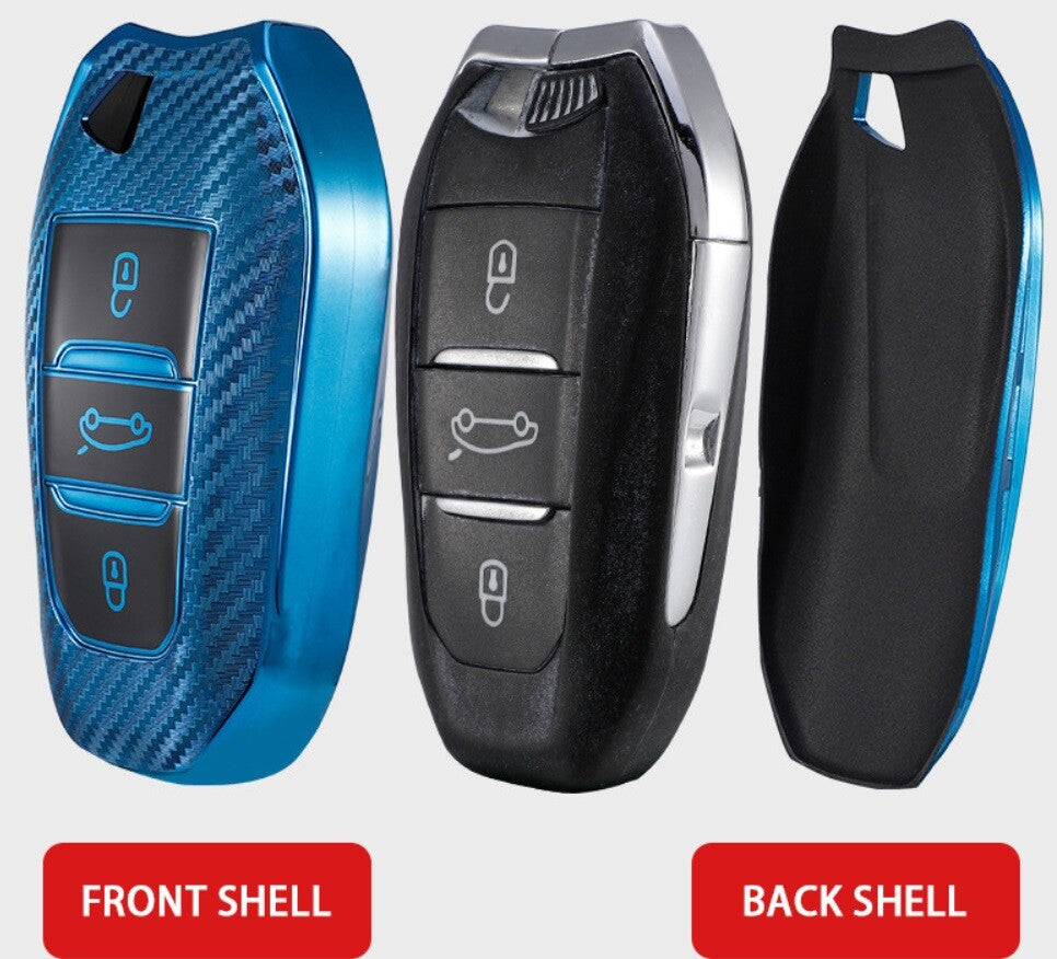 Key Fob Case Cover fits Peugeot 308 3008 508 5008 408 4008 208 301 407