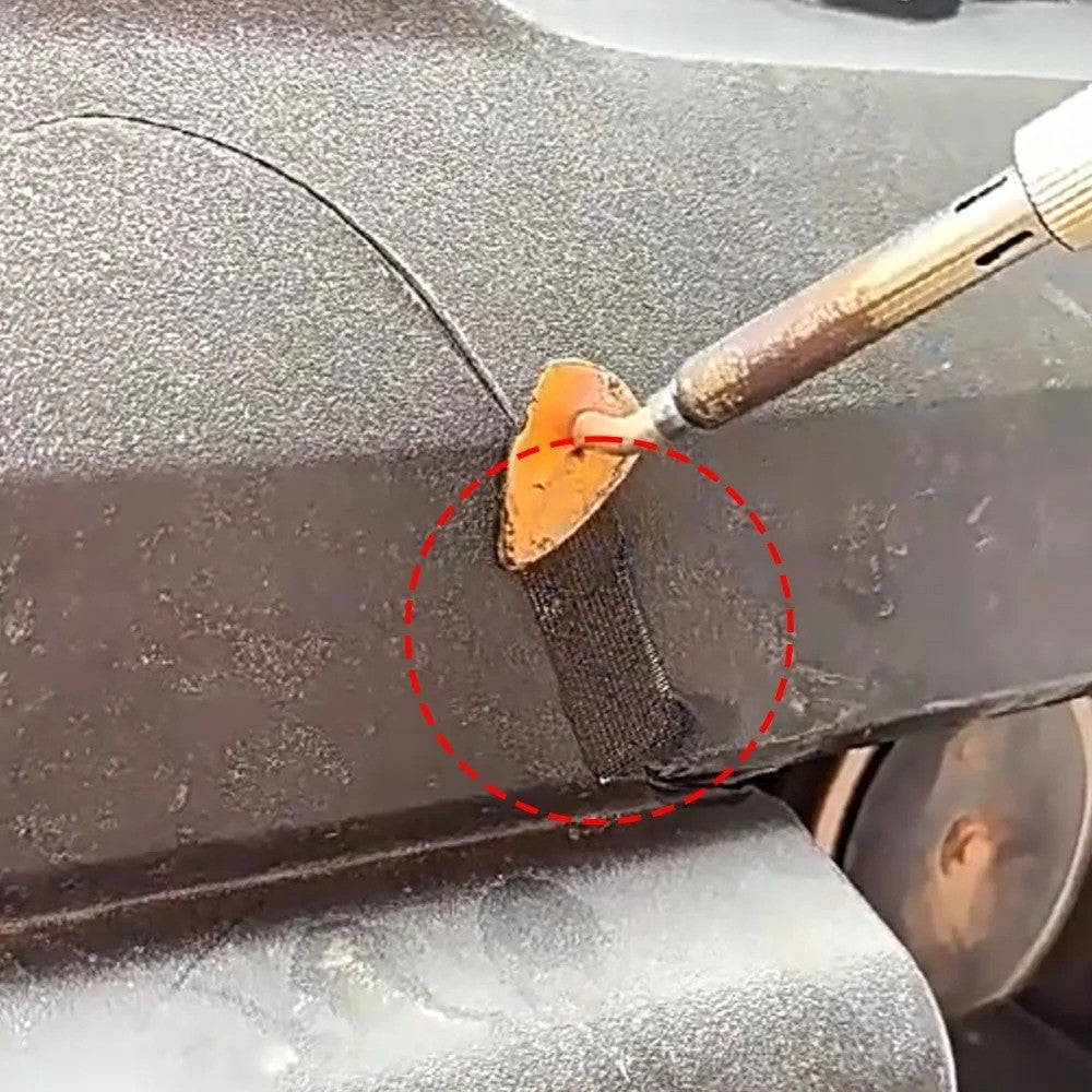 5x Steel Repair Mesh Car Bumper Plastic Hole Crack Patches Trimmable Welding