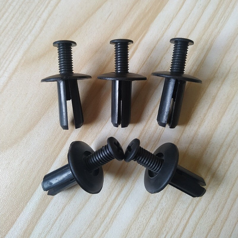 10x 7mm Hole Push In Retainer Fastener Car Fender Expansion Screw Rivet Clips